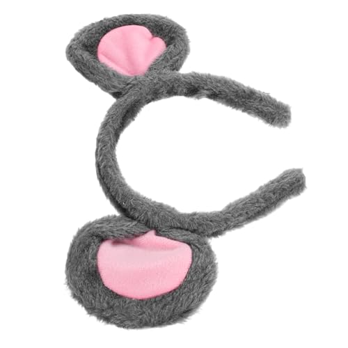 IWOWHERO Maus Stirnband Mausohren Maus Kostüm Plüsch Tier Stirnbänder Party Gastgeschenk Weiches Tierohr Stirnband Halloween Rattenkostüm Haar Accessoire Haarband Rollenspiel IWOWHERO Maus Stirnband Mausohren Maus Kostüm Plüsch Tier Stirnbänder Party Gastgeschenk Weiches Tierohr Stirnband Halloween Rattenkostüm Haar Accessoire Haarband Rollenspiel von IWOWHERO