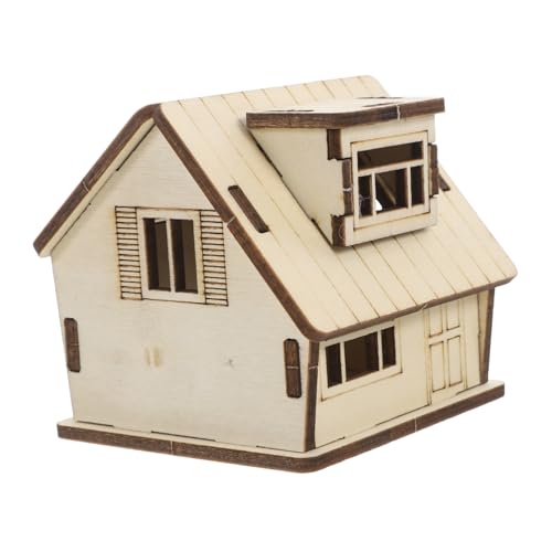 IWOWHERO Puppenhaus Holzmodell Detailliertes Puzzle für Perfektes für Geburtstage zur Fantasie und Hand Augen Koordination IWOWHERO Puppenhaus Holzmodell Detailliertes Puzzle für Perfektes für Geburtstage zur Fantasie und Hand Augen Koordination von IWOWHERO