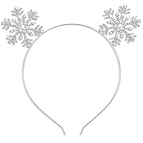 IWOWHERO Snowflake -Kopfband -Kopfschmuck Weihnachtskopfschmuck Mädchen Frohe Weihnachten weihnachtsgummis Dekorate Weihnachtsfeier Gefälligkeiten Weihnachtsfeier Ornament Legierung Weiß IWOWHERO Snowflake -Kopfband -Kopfschmuck Weihnachtskopfschmuck Mädchen Frohe Weihnachten weihnachtsgummis Dekorate Weihnachtsfeier Gefälligkeiten Weihnachtsfeier Ornament Legierung Weiß von IWOWHERO