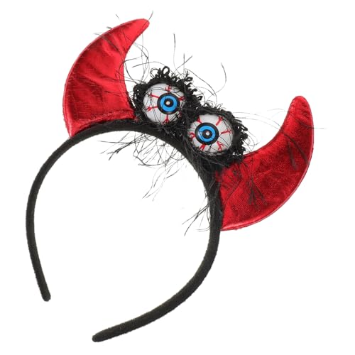 IWOWHERO Teufelshörner Haarreif Halloween Haarband Leuchtend Party Kopfschmuck Cosplay Stirnband für Karneval Fasching Kostüm Zubehör IWOWHERO Teufelshörner Haarreif Halloween Haarband Leuchtend Party Kopfschmuck Cosplay Stirnband für Karneval Fasching Kostüm Zubehör von IWOWHERO