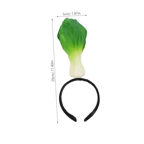IWOWHERO Vegetable Hairband -design Lustiges Festival-haarband Für Cosplay Und Partys Vielseitiges Zubehör Für Damen Für Halloween Und Besondere Anlässe von IWOWHERO