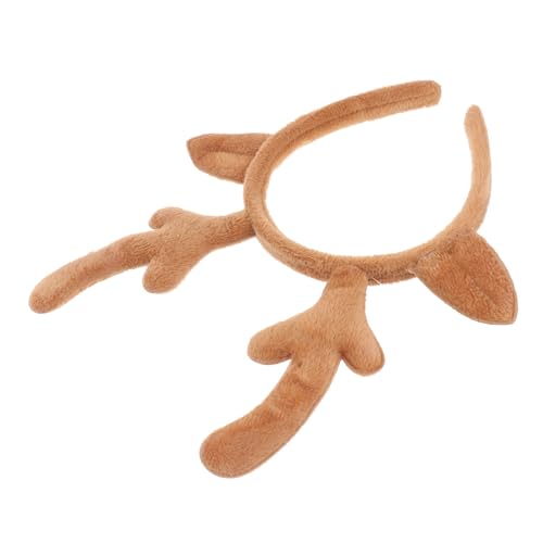 IWOWHERO Weihnachtlicher Haarreif Rentier Geweih Stirnband Weiches Bequemes Accessoire für Party Kostüm Fasching Mottoparty IWOWHERO Weihnachtlicher Haarreif Rentier Geweih Stirnband Weiches Bequemes Accessoire für Party Kostüm Fasching Mottoparty von IWOWHERO