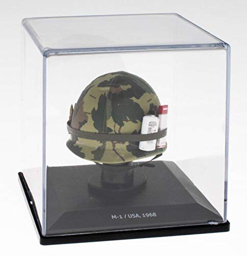IXO/ALTAYA/ATLAS Historischer Model Helm 1:5 M-1 USA 1968 in Vitrine von IXO/ALTAYA/ATLAS