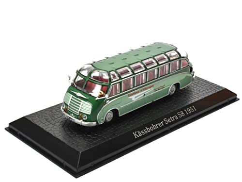 IXO/ALTAYA/ATLAS Kässbohrer Setra S8 Bus Bus Fertigmodell aus Die-Cast Metall in Vitrine 1:72 IXO/ALTAYA/ATLAS Kässbohrer Setra S8 Bus Bus Fertigmodell aus Die-Cast Metall in Vitrine 1:72 von IXO/ALTAYA/ATLAS