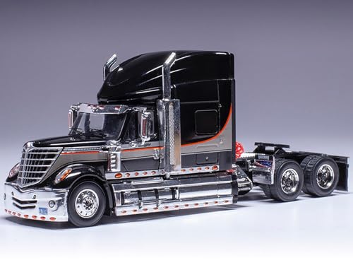 2010 International Lonestar Truck Traktor schwarz mit silbernen Streifen 1/64 Druckguss Modell von IXO Models 64TR009A 2010 International Lonestar Truck Traktor schwarz mit silbernen Streifen 1/64 Druckguss Modell von IXO Models 64TR009A von IXO Modelcars