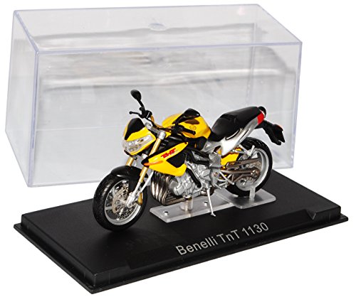 IXO Benelli TNT 1130 Gelb 1/24 Modellcarsonline Modell Motorrad von IXO