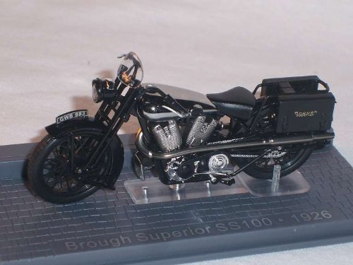 IXO Brough Superior Ss100 Ss 100 1926 Schwarz 1/24 Altaya by Modellmotorrad Modell Motorrad Sonderangebot von IXO