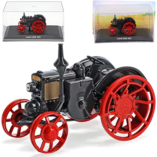 IXO Defekte Vitrine Lanz 15/30 Schwarz Traktor 1931 1/43 Hachette Modell Auto IXO Defekte Vitrine Lanz 15/30 Schwarz Traktor 1931 1/43 Hachette Modell Auto von IXO