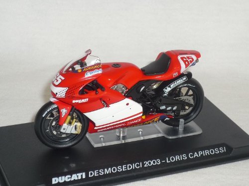 IXO Ducati Desmosedici 2003 Loris Capirossi Nr 65 1/24 Altaya by Modellmotorrad Modell Motorrad Sonderangebot IXO Ducati Desmosedici 2003 Loris Capirossi Nr 65 1/24 Altaya by Modellmotorrad Modell Motorrad Sonderangebot von IXO