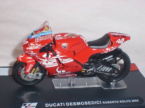 IXO Ducati Desmosedici Roberto Rolfo 2005 Motogp 1/24 Altaya by Modellmotorrad Modell Motorrad Sonderangebot von IXO