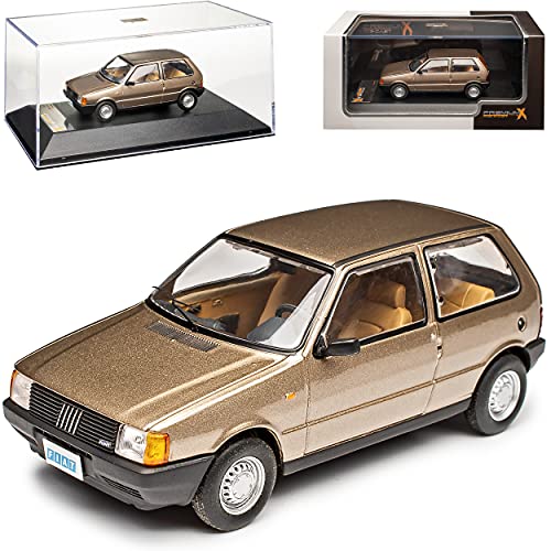 IXO FIAT UNO I Typ 146 Champagner Beige 1. Generation 1983-1989 1/43 Modell Auto von IXO