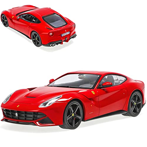 IXO Ferrari F12 Berlinetta Coupe Rot 2012-2017 1/18 Modell Auto von IXO