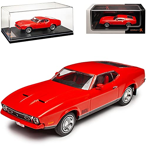 IXO Ford Mustang I Coupe Mach I Rot 4. Generation 1970-1973 1/43 PremiumX Modell Auto mit individiuellem Wunschkennzeichen IXO Ford Mustang I Coupe Mach I Rot 4. Generation 1970-1973 1/43 PremiumX Modell Auto mit individiuellem Wunschkennzeichen von IXO