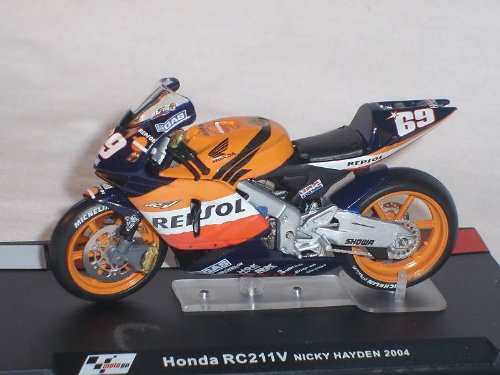 IXO Hon-da Rc211v Rc 211v Nick Hayden 2004 Motogp 1/24 Altaya by Modellmotorrad Modell Motorrad Sonderangebot von IXO