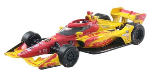 IXO IND64016 2025 Alex Palou #10 Ganassi Racing DHL - Maßstab 1:64 Druckguss Modellauto mit Sammler-Aufbewahrungsbox von IXO