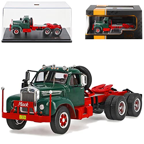 IXO Mack B61 Grün mit Rot Truck 1953 LKW Truck 1/43 Modell Auto von IXO