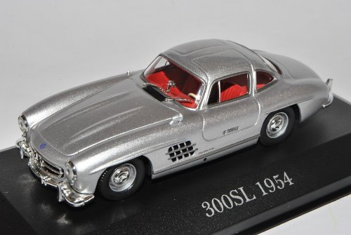 IXO Mercedes-B 300SL Gullwing Silber Coupe Flügeltürer 1954-1963 1/43 Modell Auto IXO Mercedes-B 300SL Gullwing Silber Coupe Flügeltürer 1954-1963 1/43 Modell Auto von IXO