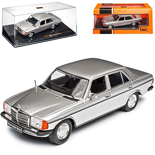 IXO Mercedes-B W123 200 D E-Klasse Limousine Silber 1975-1986 1/43 Modell Auto von IXO