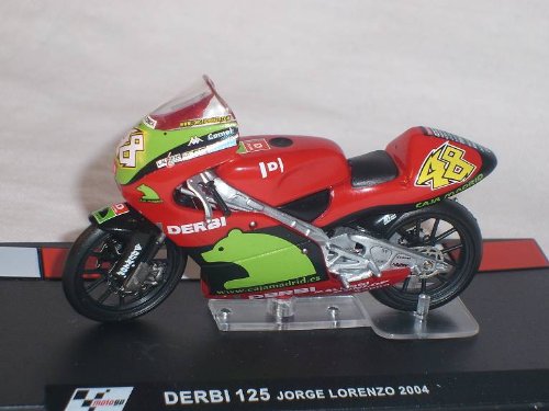 IXO derbi 125 Jorge Lorenzo 2004 Motogp 1/24 Altaya by Modellmotorrad Modell Motorrad Sonderangebot von IXO
