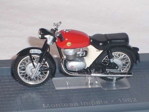 IXO montesa Impala 1962 Rot 1/24 Altaya by Modellmotorrad Modell Motorrad Sonderangebot von IXO