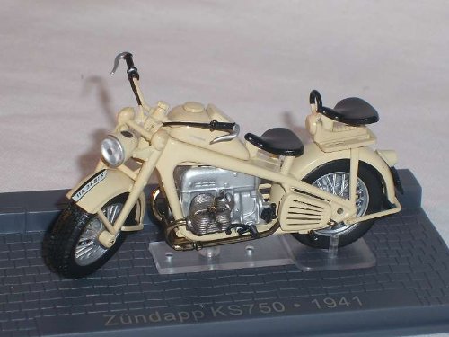 IXO zÜndapp Ks750 Ks 750 1941 Beige 1/24 Altaya by Modellmotorrad Modell Motorrad Sonderangebot von IXO