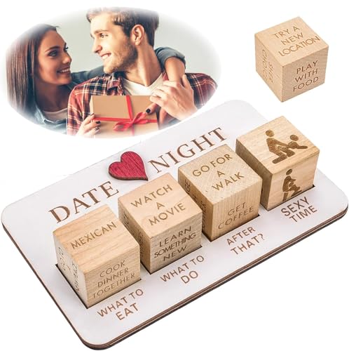 IXOKEV Date Night Würfel, Würfel für Paare, Valentinstag, Jahrestag, Geburtstag, Frauen und Männer IXOKEV Date Night Würfel, Würfel für Paare, Valentinstag, Jahrestag, Geburtstag, Frauen und Männer von IXOKEV