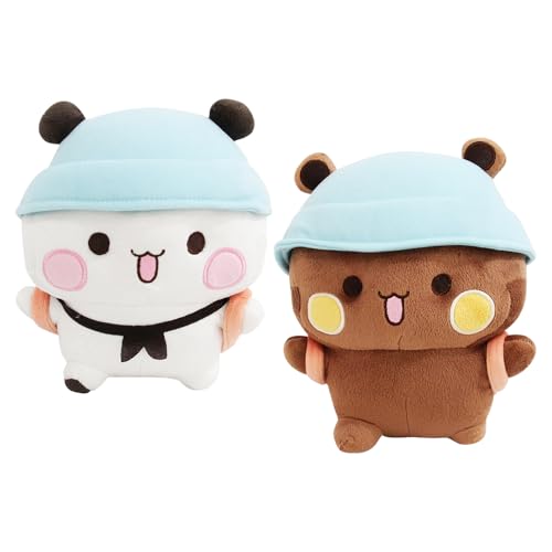 IXYHKB Bubu Dudu Kuscheltier, 2 Stück Bubu Dudu Plüsch, Bezauberndes weiches Plüschtierkissen, Panda Kuscheltier, Bär Panda Bubu Dudu Kuscheltier, Geburtstagsfeiergeschenke für Jungen und Mädchen IXYHKB Bubu Dudu Kuscheltier, 2 Stück Bubu Dudu Plüsch, Bezauberndes weiches Plüschtierkissen, Panda Kuscheltier, Bär Panda Bubu Dudu Kuscheltier, Geburtstagsfeiergeschenke für Jungen und Mädchen von IXYHKB