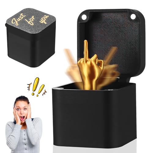 Mittelfinger Geschenk Box, Mittelfinger in Der Box, Middle Finger Surprise Gift BoxesMittelfinger in Einer Boxes, Prank Geschenkbox Christmas Neuheit Spaß Streich Geschenke Büro Deko Mittelfinger Geschenk Box, Mittelfinger in Der Box, Middle Finger Surprise Gift BoxesMittelfinger in Einer Boxes, Prank Geschenkbox Christmas Neuheit Spaß Streich Geschenke Büro Deko von IYEREER