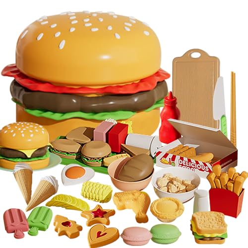 IZDUDO 56 STK Schneiden Spielen Lebensmittel Spielzeug Set mit Lagerung Tasche, Obst Gemüse Pizza Dessert Rollenspiel Kinderküche Zubehör für realistische Kochen für Kinder ab 3 Jahren, Lernspielzeug IZDUDO 56 STK Schneiden Spielen Lebensmittel Spielzeug Set mit Lagerung Tasche, Obst Gemüse Pizza Dessert Rollenspiel Kinderküche Zubehör für realistische Kochen für Kinder ab 3 Jahren, Lernspielzeug von IZDUDO
