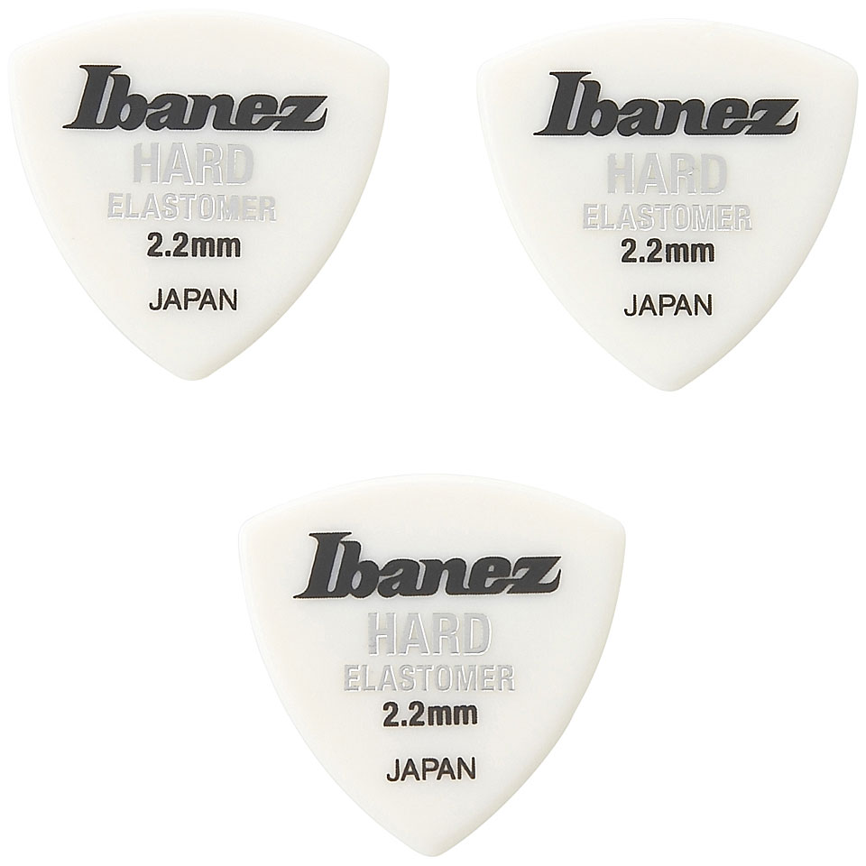 Ibanez BEL4HD22 Elastomer Triangel Pick, 2,2 mm Plektrum von Ibanez