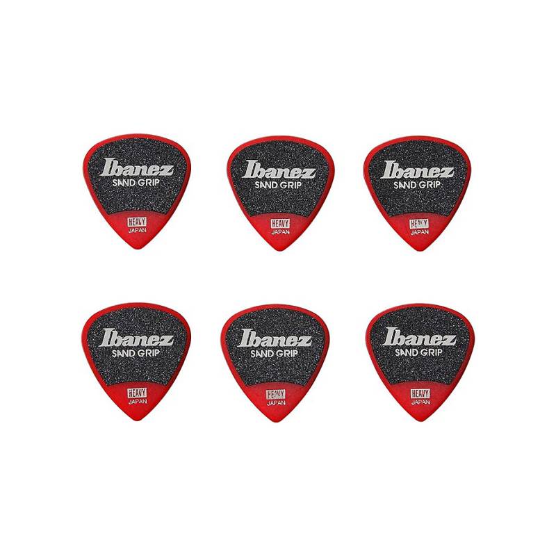 Ibanez Grip Wizard Sand Red 1,0mm Heavy Plektrum von Ibanez