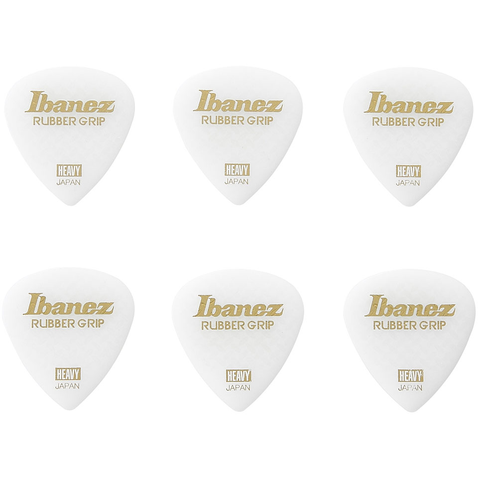 Ibanez Grip Wizard Rubber Grip White 1,0mm Heavy Short Plektrum Ibanez Grip Wizard Rubber Grip White 1,0mm Heavy Short Plektrum von Ibanez