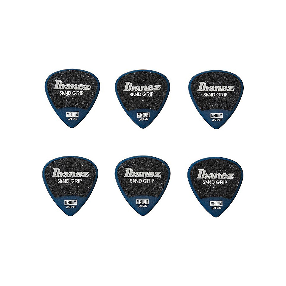 Ibanez Grip Wizard Sand Blue 0,8mm Medium Short Plektrum Ibanez Grip Wizard Sand Blue 0,8mm Medium Short Plektrum von Ibanez