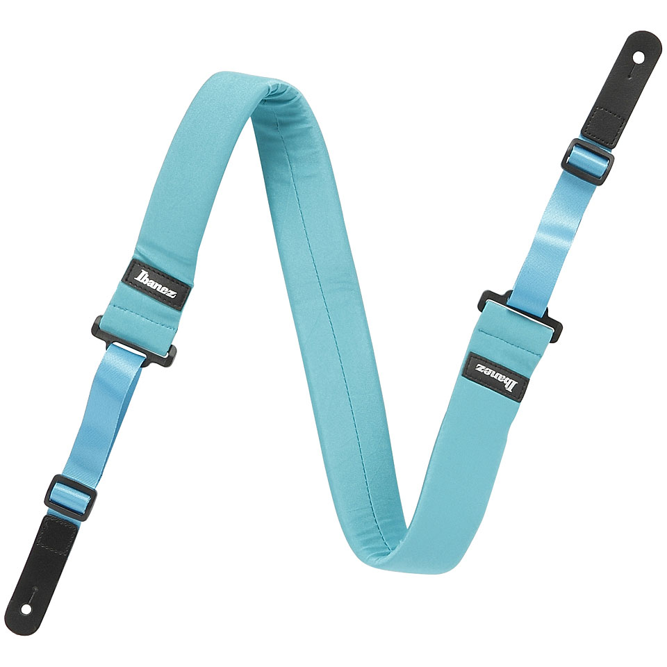 Ibanez GSF50-LT Powerpad Strap Light Teal Gitarrengurt Ibanez GSF50-LT Powerpad Strap Light Teal Gitarrengurt von Ibanez