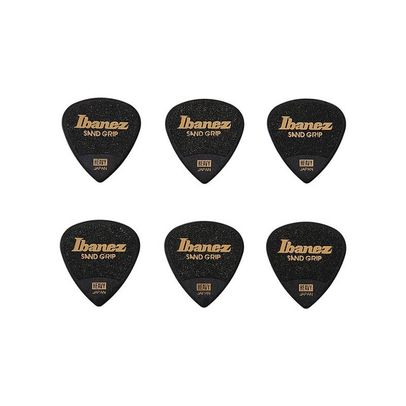 Ibanez Grip Wizard Sand Grip Black Heavy 1,0mm Plektrum von Ibanez