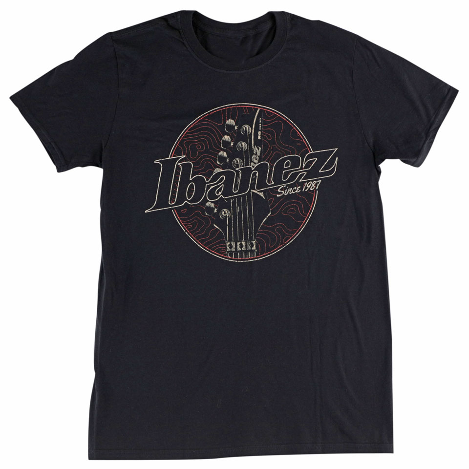 Ibanez Headstock Black XL T-Shirt von Ibanez