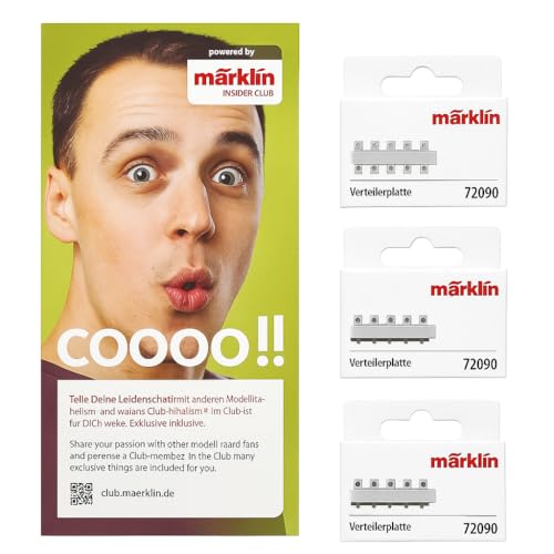 Marklin 72090 Verteilerplatten-Set – Exklusives Iberplace Bundle mit Club-Broschüre Marklin 72090 Verteilerplatten-Set – Exklusives Iberplace Bundle mit Club-Broschüre von Iberplace