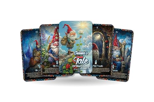 Gnome's Tale - A Tarot Journey - 22 Major Arcana Cards - Divination Tools - Through The Mystical World of Garden Gnomes - Tarot Cards Gnome's Tale - A Tarot Journey - 22 Major Arcana Cards - Divination Tools - Through The Mystical World of Garden Gnomes - Tarot Cards von Ibiza