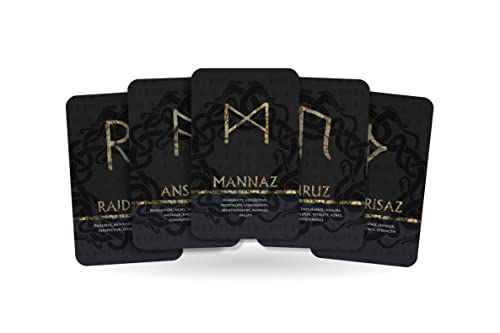 Ibiza Tarot - Elder Futhark Runen | Wahrsager-Orakelkarten Deck für Anfänger - Set mit 24 Karten Ibiza Tarot - Elder Futhark Runen | Wahrsager-Orakelkarten Deck für Anfänger - Set mit 24 Karten von Ibiza