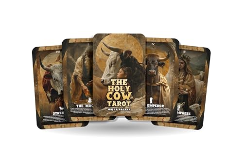 Ibiza The Holy Cow Tarot - 22 Major Arcana - A Unique Spiritual Journey - Revering The Sacred Cow and its Spiritual Significance. Ibiza The Holy Cow Tarot - 22 Major Arcana - A Unique Spiritual Journey - Revering The Sacred Cow and its Spiritual Significance. von Ibiza