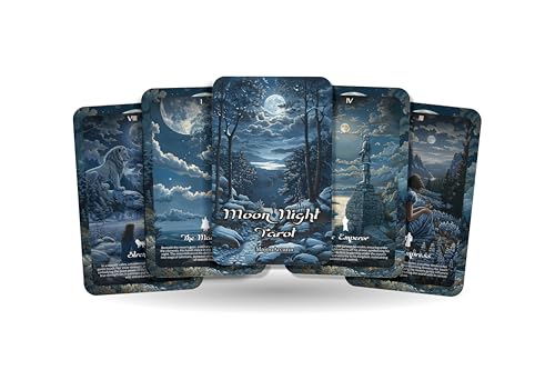 Moon Night Tarot – Major Arcana – Eine einzigartige spirituelle Reise – Illuminating The Soul Under The Mystical Glow of the Moon Moon Night Tarot – Major Arcana – Eine einzigartige spirituelle Reise – Illuminating The Soul Under The Mystical Glow of the Moon von Ibiza