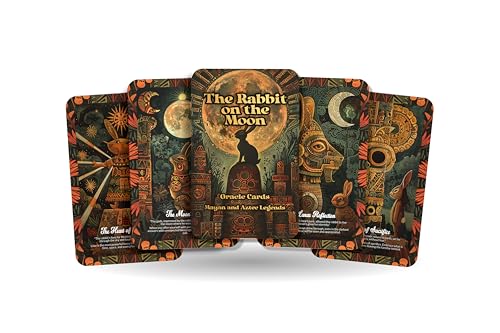 The Rabbit on The Moon - 22 Oracle Cards - Embrace Compassion and Celestial Mysteries The Rabbit on The Moon - 22 Oracle Cards - Embrace Compassion and Celestial Mysteries von Ibiza