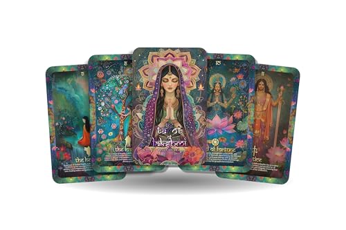 The Tarot of Lakshmi - 22 Major Arcana - A Unique Spiritual Journey - The Hindu Goddess Known for Fortune and Spiritual Wisdom. von Ibiza