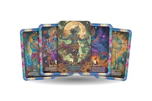 The Tarot of Vishnu - 22 Major Arcana - A Unique Spiritual Journey - The Hindu God Known for Protection and Sustenance. von Ibiza