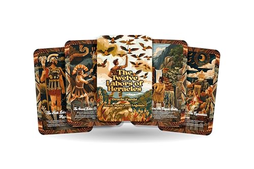 The Twelve Labors of Heracles - 22 Oracle Cards - Embody Heroic Strength and Endurance The Twelve Labors of Heracles - 22 Oracle Cards - Embody Heroic Strength and Endurance von Ibiza