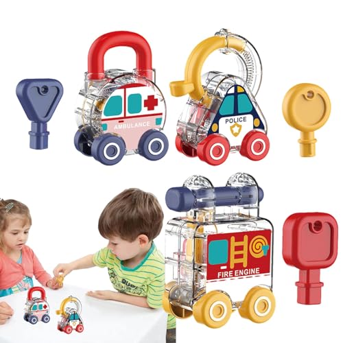 Ibuloule Schloss- und Schlüsselspielzeug für Kinder, Schloss- und Schlüsselspielzeugset | Montessori-Form-Matching-Spiel,Lustiges Lernspielzeug für Zuhause, farbenfrohes Formsortierspielzeug für die von Ibuloule
