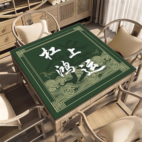 Icegrey Mahjong-Matte, rutschfeste Mahjong-Pad, Verschleißfeste Mahjong-Tischmatte aus Kristallsamt, geeignet für Mahjong-Poker, Stil 10 Icegrey Mahjong-Matte, rutschfeste Mahjong-Pad, Verschleißfeste Mahjong-Tischmatte aus Kristallsamt, geeignet für Mahjong-Poker, Stil 10 von Icegrey