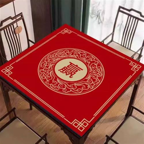 Icegrey Mahjong-Matte, rutschfeste Mahjong-Pad, Verschleißfeste Mahjong-Tischmatte aus Kristallsamt, geeignet für Mahjong-Poker, Stil 29 Icegrey Mahjong-Matte, rutschfeste Mahjong-Pad, Verschleißfeste Mahjong-Tischmatte aus Kristallsamt, geeignet für Mahjong-Poker, Stil 29 von Icegrey