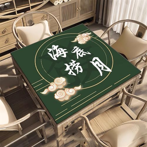 Icegrey Mahjong-Matte, rutschfeste Mahjong-Pad, Verschleißfeste Mahjong-Tischmatte aus Kristallsamt, geeignet für Mahjong-Poker, Stil 9 Icegrey Mahjong-Matte, rutschfeste Mahjong-Pad, Verschleißfeste Mahjong-Tischmatte aus Kristallsamt, geeignet für Mahjong-Poker, Stil 9 von Icegrey
