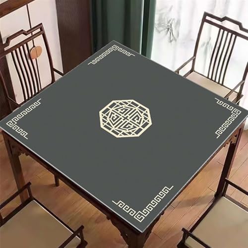 Icegrey Mahjong-Matte, rutschfeste Mahjong-Tischmatte, Gaming-Matte für Mahjon-Poker, Tischauflage, quadratische Mahjong-Tischdecke, Stil 12 Icegrey Mahjong-Matte, rutschfeste Mahjong-Tischmatte, Gaming-Matte für Mahjon-Poker, Tischauflage, quadratische Mahjong-Tischdecke, Stil 12 von Icegrey